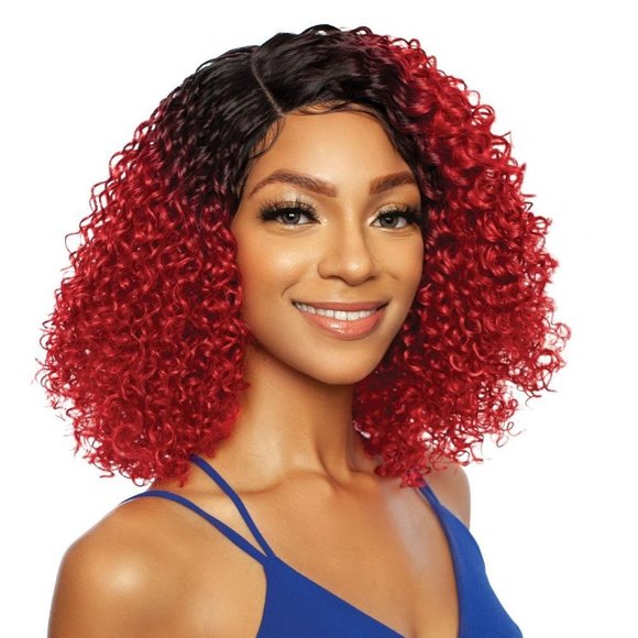 RCFT202 Stephie Mane Concept Red Carpet HD Lace Front Wig Curly Hair Short Bob - Picture 2 of 4